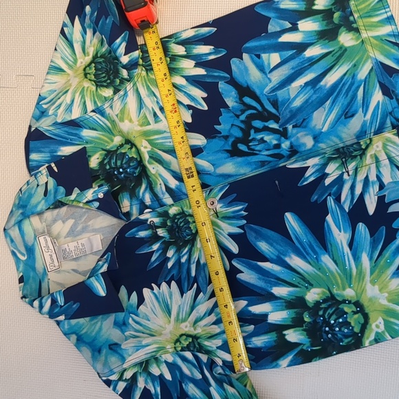 DIANE GILMAN Jean JACKET Style & Matching Tank Top - M - Picture 4 of 10